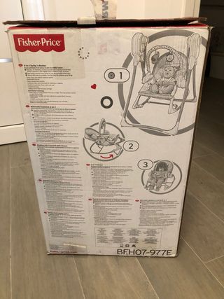 Columpio hamaca Fisher Price 3 en 1