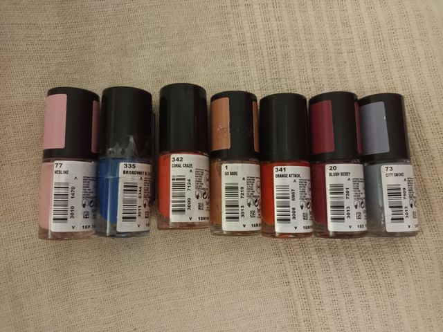 Conjunto de esmaltes Maybelline