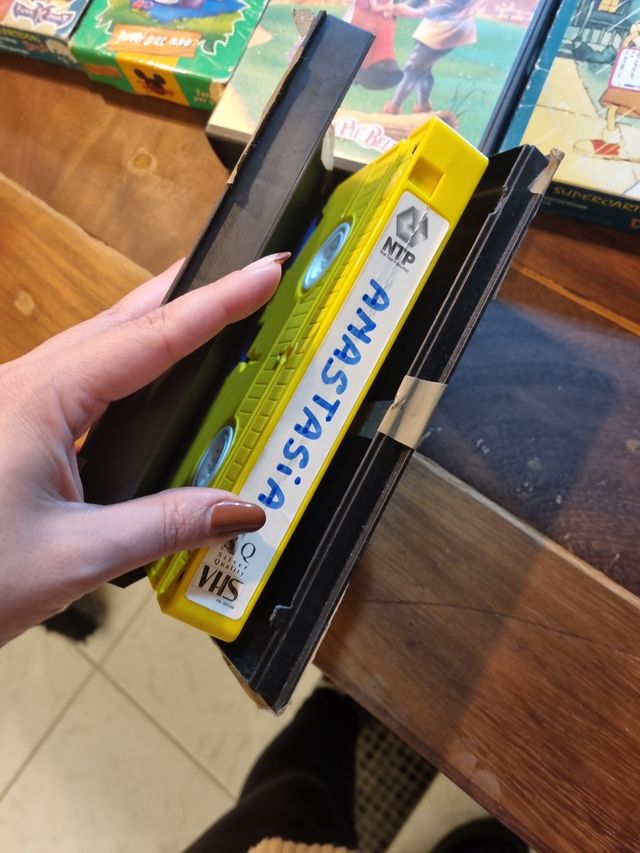 videocassette cartoni animati