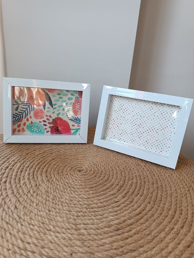 Marcos de plástico para fotos 18x13cm (2 uds)