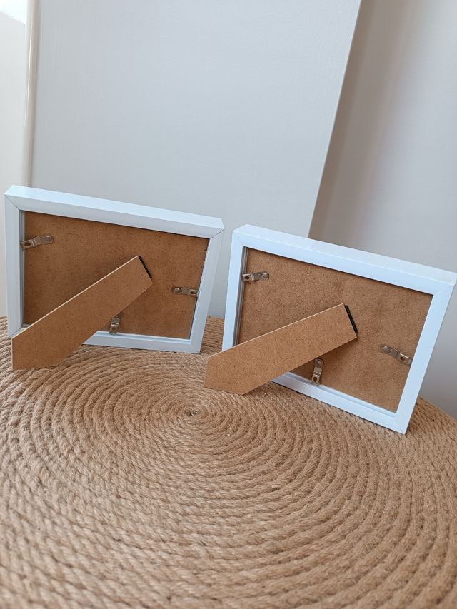 Marcos de plástico para fotos 18x13cm (2 uds)