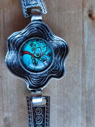 pulsera color plata