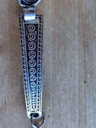pulsera color plata