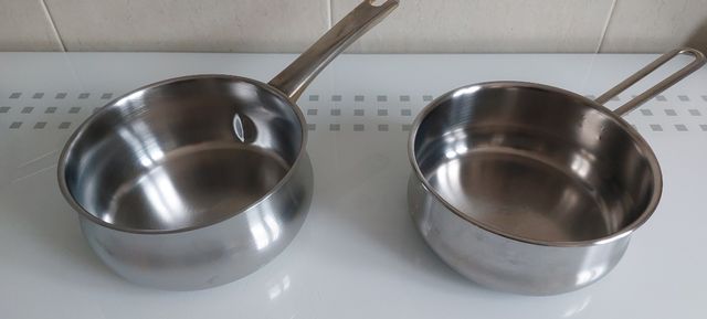 Nº 172.- Cazos de acero inoxidable 18/10