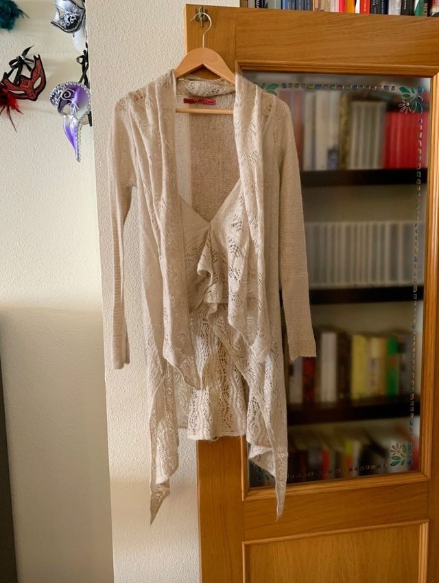 Ideal chaqueta larga punto mohair LOLITAS NUEVA M