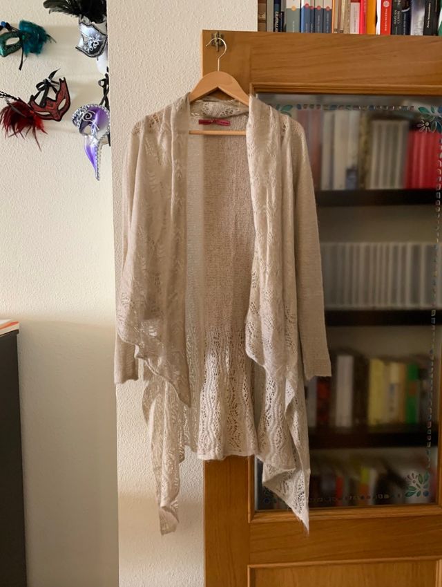 Ideal chaqueta larga punto mohair LOLITAS NUEVA M