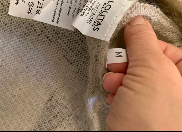 Ideal chaqueta larga punto mohair LOLITAS NUEVA M