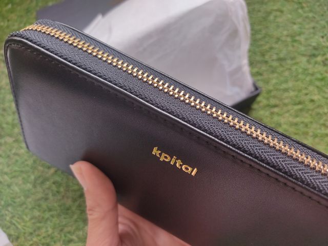 Cartera polipiel negra grande NUEVA