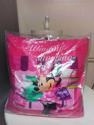 Cojin de minie mousee rosa