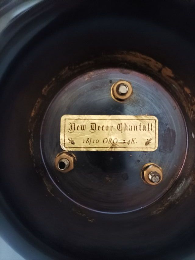 Centrotavola alzatina in metallo