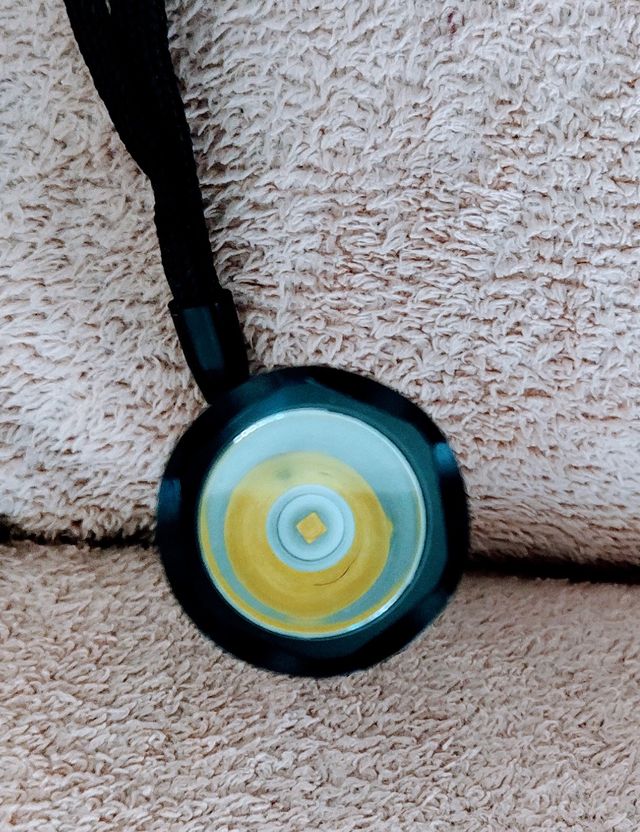 Linterna Mini LED Aluminio Negro