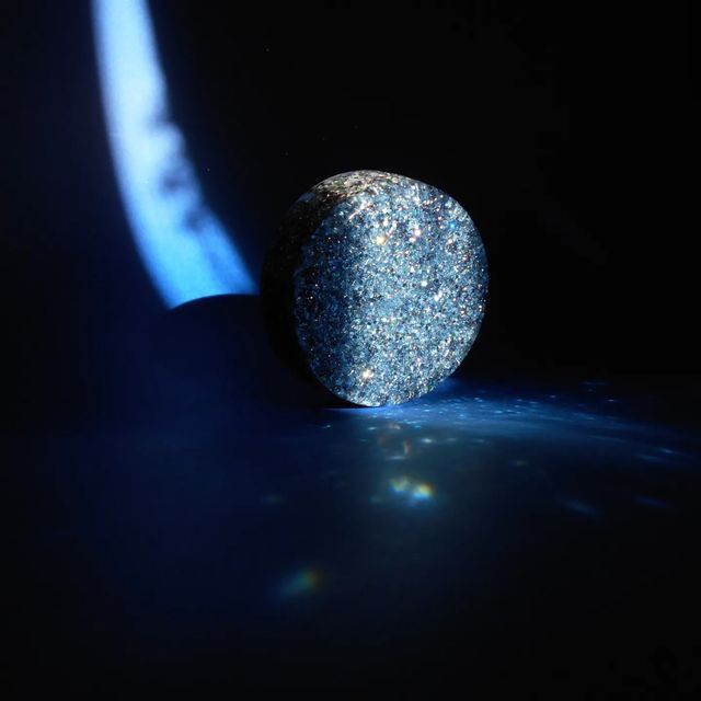 Orgonita artesanal redonda