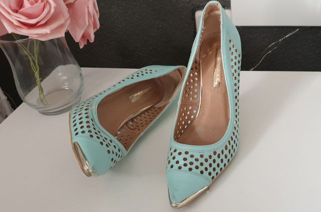 tacón calado talla 37 Suite Blanco