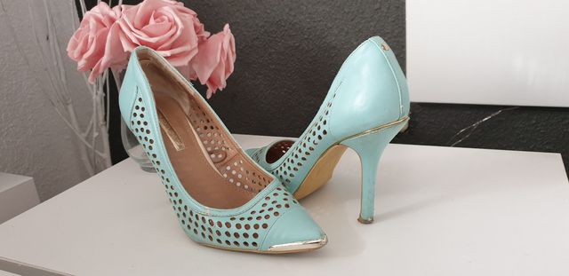 tacón calado talla 37 Suite Blanco