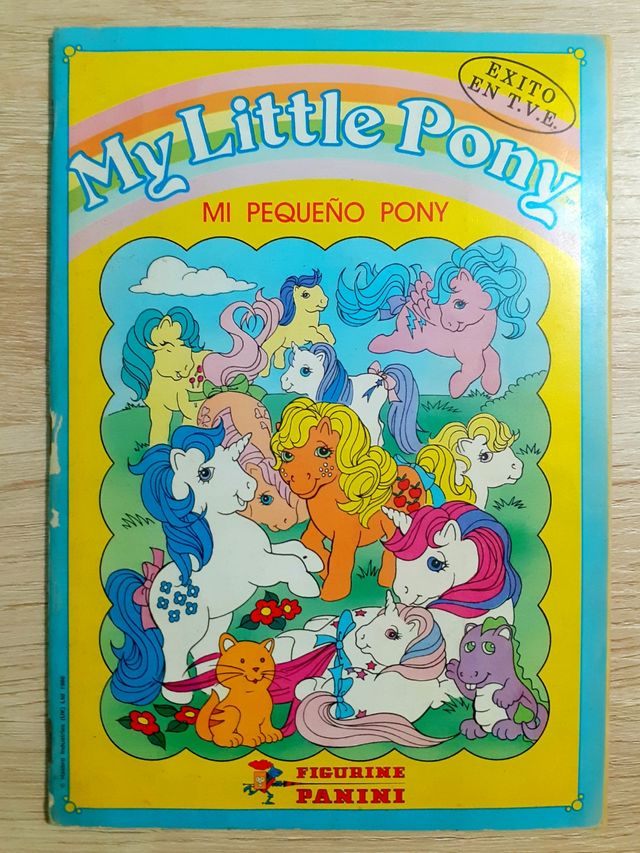 🦄 Álbum cromos COMPLETO My Little Pony. Años 80🦄