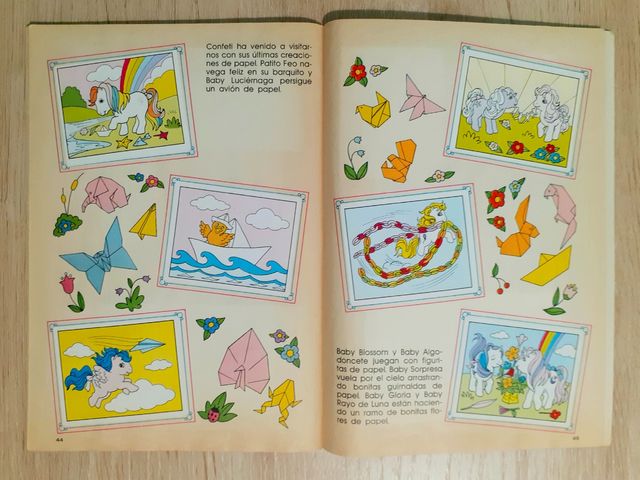 🦄 Álbum cromos COMPLETO My Little Pony. Años 80🦄