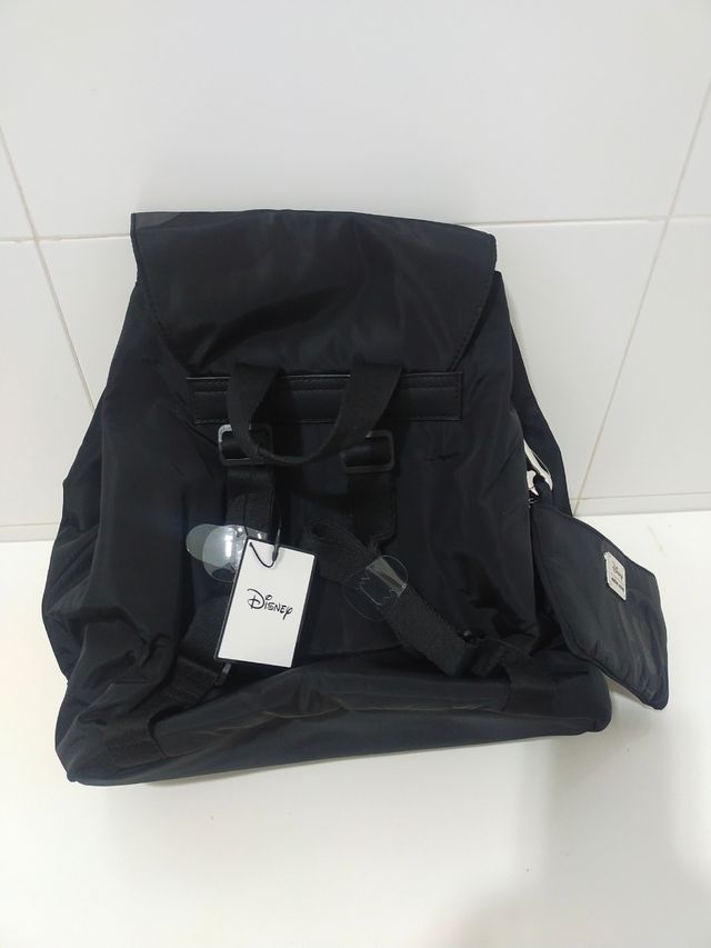 Bolso / Mochila + Monedero Mickey Disney Nueva