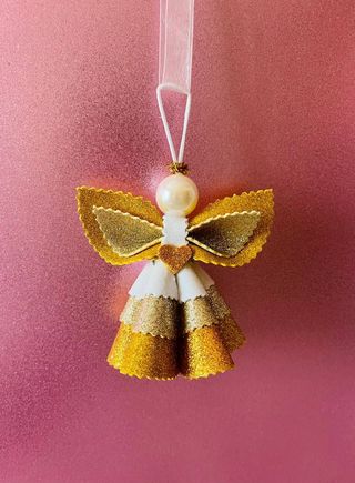 Decorazioni natalizie realizzate a mano 