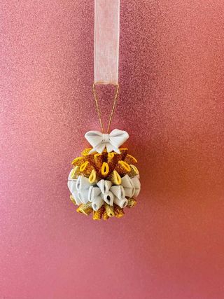 Decorazioni natalizie realizzate a mano 