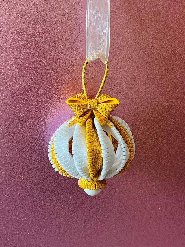 Decorazioni natalizie realizzate a mano