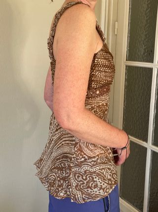 Top, cuerpo, blusa de vestir