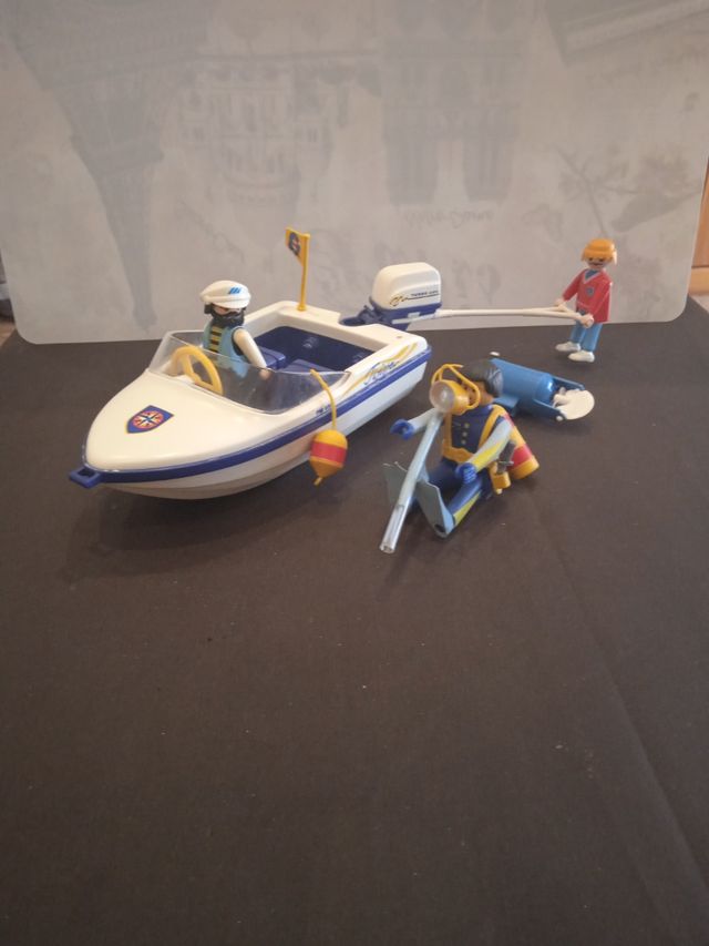 lancha Playmobil
