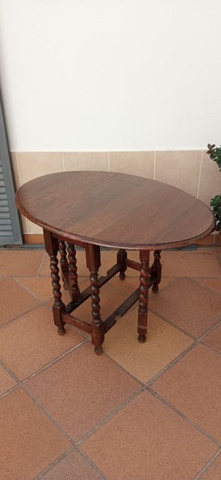 Mesa auxiliar con alas - extensible 