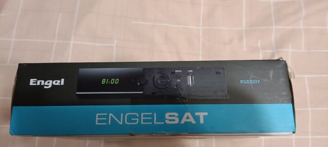 Receptor satélite Engel Sat Rs 8100y nuevo sin uso