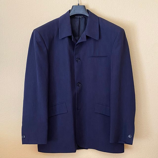 Sorbino Giacca Blazer Blu 54 Made in Italy di seconda mano per