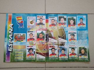Álbum cromos Mundial Francia 1998