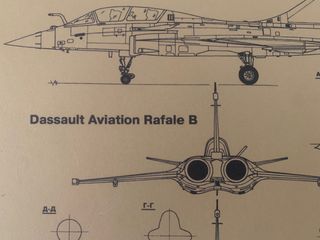 Maquette Avion Trumpeter Rafale B - Échelle 1/144 - 10,6x7,5 Cm - Kit à Monter - Pour Débutants Et Experts