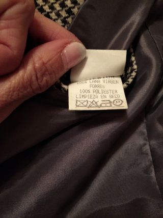 Americana de cuadros 