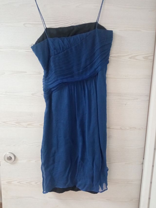 Vestido seda talla s.