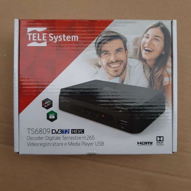 Decoder digitale terrestre Telesystem TS6809
