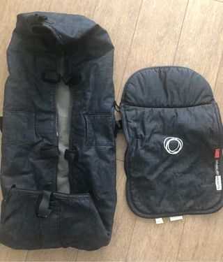 Funda capazo, cubrepies y capota Bugaboo
