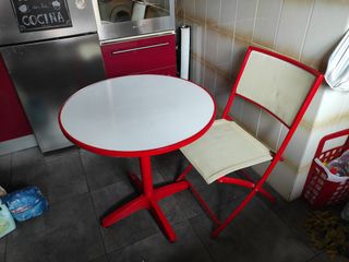 mesa y silla