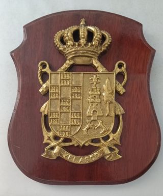 Metopa de bronce buque VELASCO