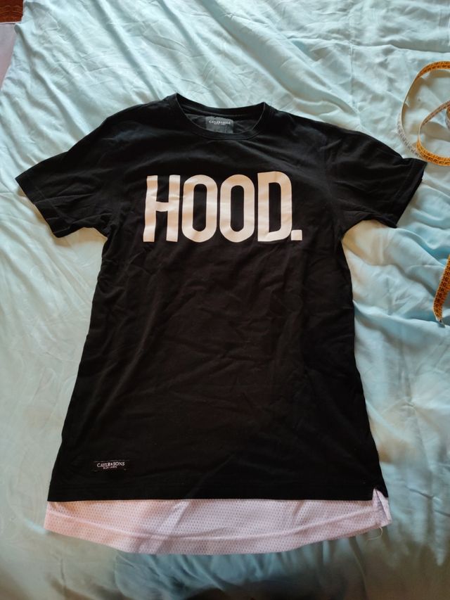 T-shirt hood love never dies nera