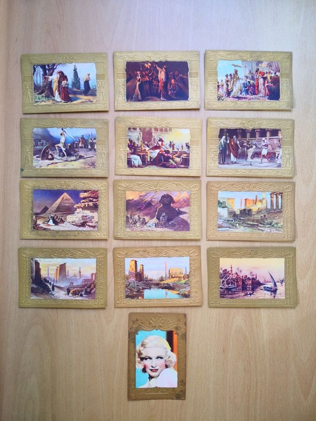 Cromos varias colecciones. Años 30 40 50 60