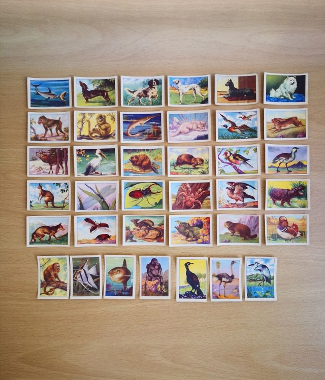 Cromos varias colecciones. Años 30 40 50 60