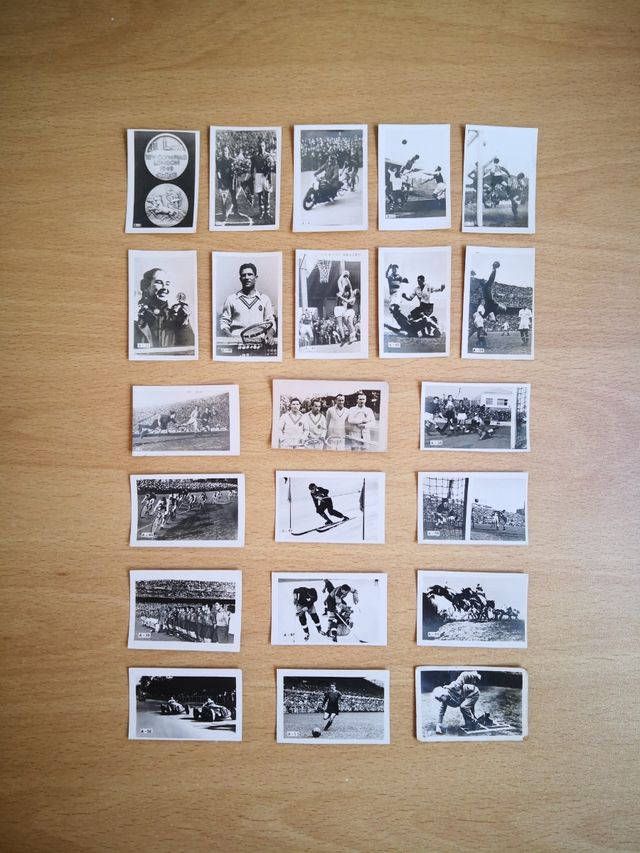 Cromos varias colecciones. Años 30 40 50 60