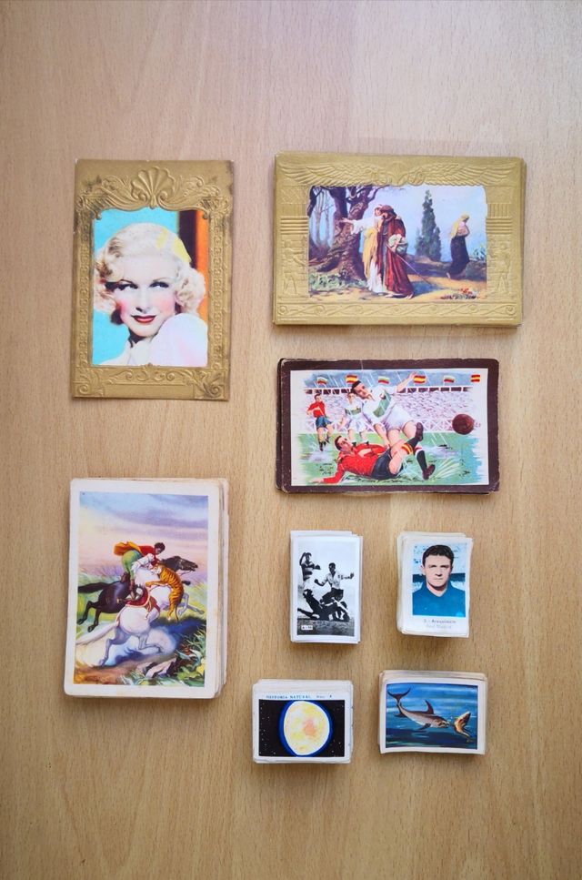 Cromos varias colecciones. Años 30 40 50 60