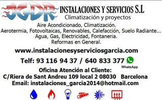 Suelo radiante.calefaccion..aerotermia..clima