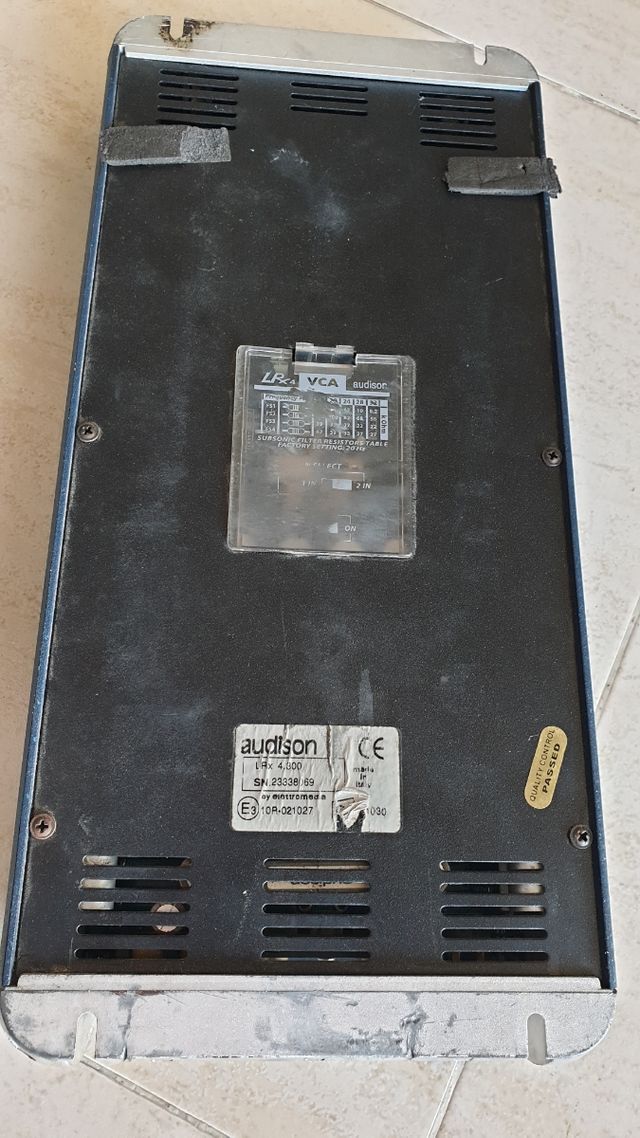 Audison LRX4.300.etapa de potencia gama alta.