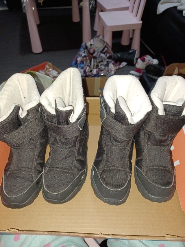 Botas de nieve y lluvia