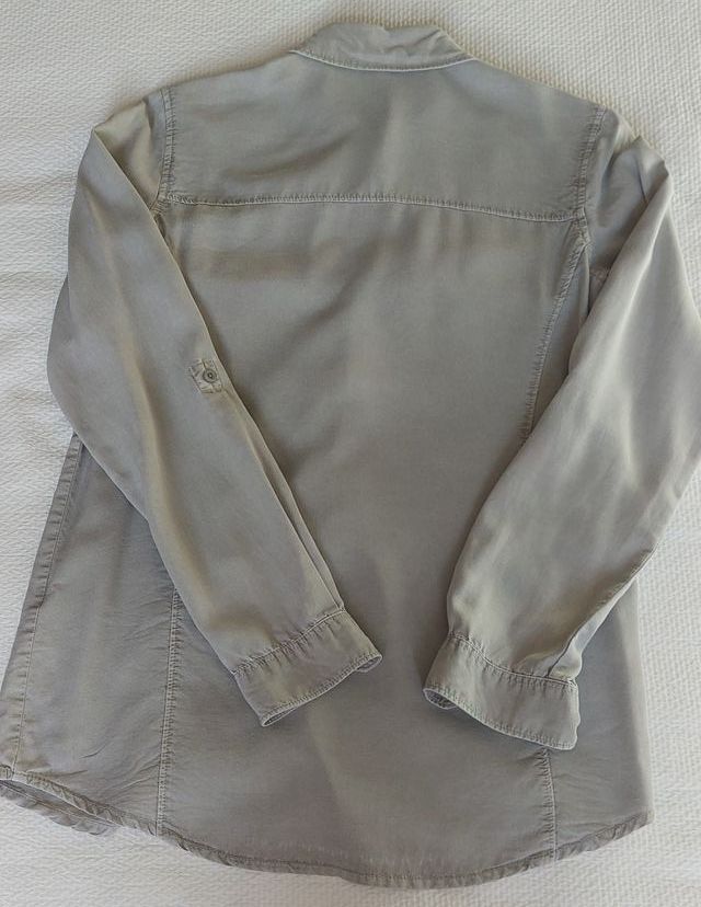 CAMISA VAQUERA GRIS STRADIVARIUS