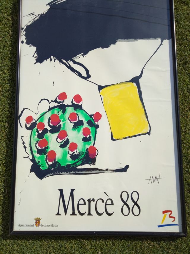 cartel poster cuadro Mercè 88