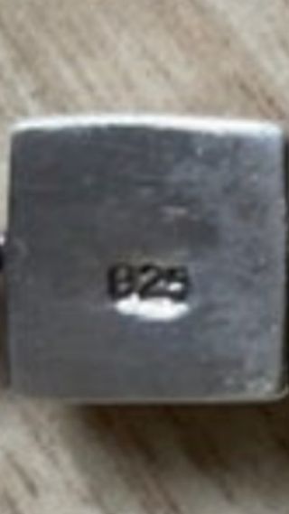 Pulsera plata y nácar