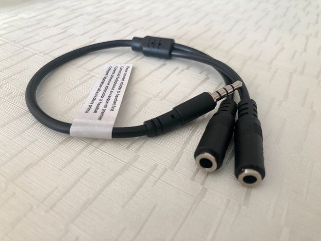 Cables y adaptadores de audio (podcasting, etc)