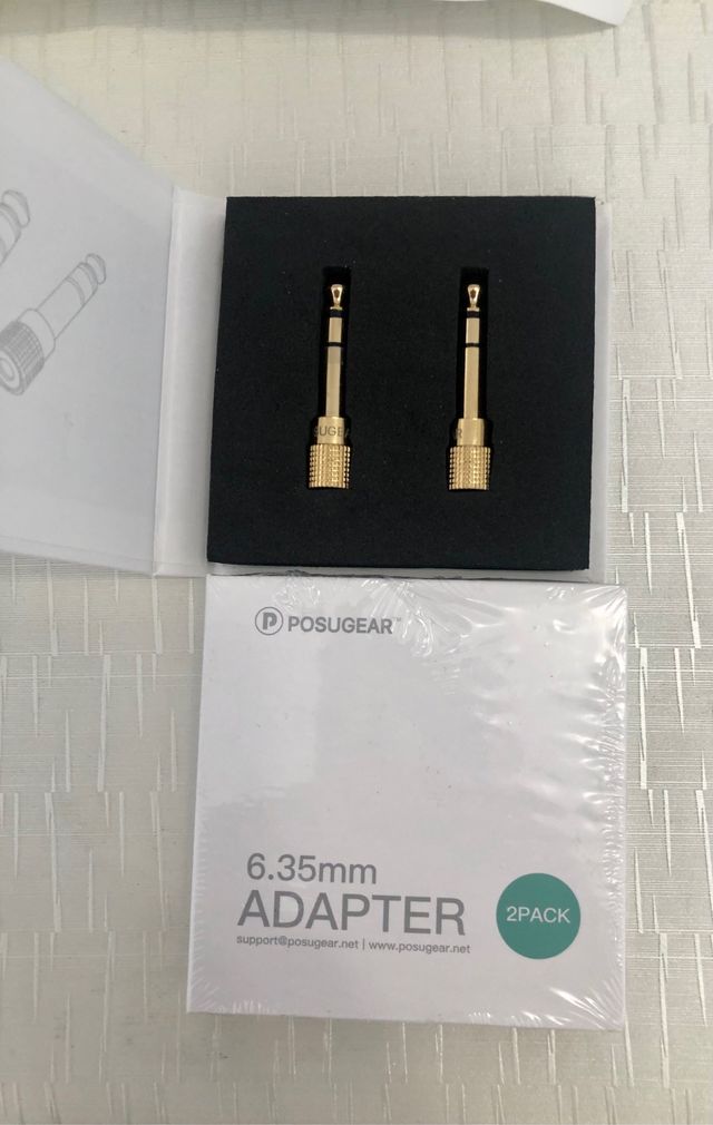 Cables y adaptadores de audio (podcasting, etc)